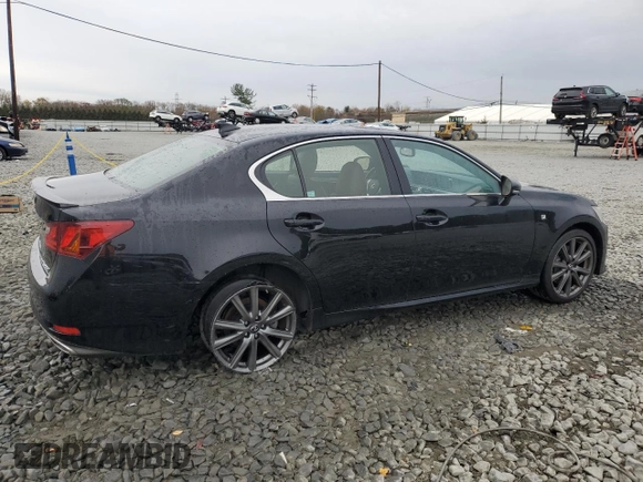 2015 Lexus GS 350 with VIN JTHCE1BL8FA004424, listed as a Copart auction lot 73571283 with 99,504 mi miles. Bid and sale history available at carsss.com. Image 3.