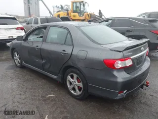 2012 Toyota Corolla L with VIN 2T1BU4EE8CC906982, listed as a IAAI auction lot 41093605 with 103,760 mi miles. Bid and sale history available at carsss.com. Image 3.