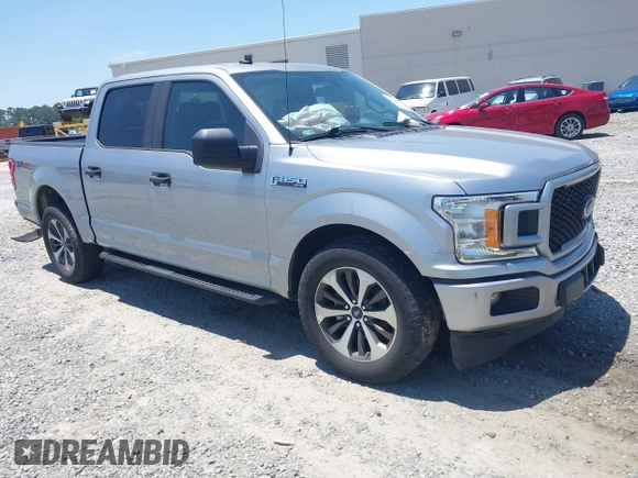2020 Ford F-150 XL with VIN 1FTEW1CP7LKE91629, listed as a IAAI auction lot 42276193 with 101,788 mi miles and . Bid and sale history available at DreamBid. Image 1.