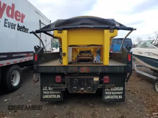 2021 Ford F-550 XL with VIN 1FDUF5HT5MDA10111, listed as a Copart auction lot 87877275 with 36,100 mi miles and Salvage Title. Bid and sale history available at carsss.com. Image 6.