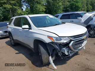 2018 Chevrolet Traverse LT Leather with VIN 1GNEVHKWXJJ225035, listed as a IAAI auction lot 39736687 with 89,973 mi miles. Bid and sale history available at carsss.com. Image 1.