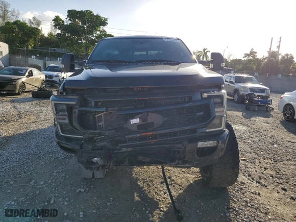 2022 Ford Super Duty F-350 SRW XL with VIN 1FT8W3BT5NED91537, listed as a Copart auction lot 77544854 with 36,514 mi miles and Salvage Title. Bid and sale history available at carsss.com. Image 5.