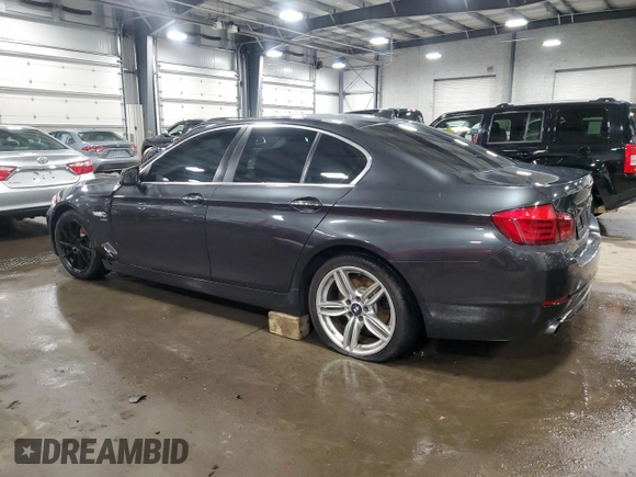 2012 BMW 5 Series 535i xDrive z VIN WBAFU7C56CDU59798, wystawiony jako Copart lot #84468134 z przebiegiem 181 664 mil mil oraz Szkoda całkowita • Salvage title. Historia ofert i sprzedaży dostępna na DreamBid. Obrazek 2.