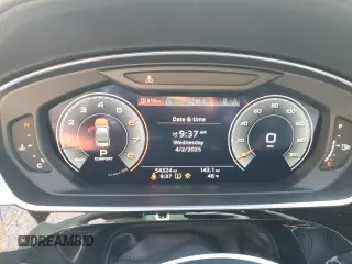 2019 Audi A8 L with VIN WAU8DAF86KN005264, listed as a Copart auction lot 51360835 with 54,324 mi miles and Salvage Title. Bid and sale history available at carsss.com. Image 9.