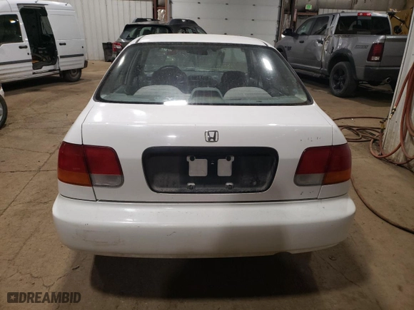 1996 Honda Civic LX "O" w/Air with VIN 1HGEJ6673TL025943, listed as a Copart auction lot 77233434 with 260,605 mi miles and Clean Title. Bid and sale history available at carsss.com. Image 6.