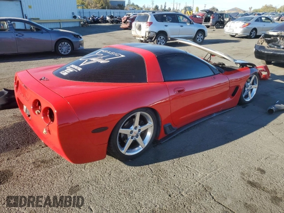 1999 Chevrolet Corvette with VIN 1G1YY22G0X5103362, listed as a Copart auction lot 77494674 with 0 mi miles and Salvage Title. Bid and sale history available at carsss.com. Image 3.