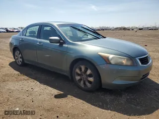 2009 Honda Accord Sdn EX-L with VIN 1HGCP26809A080328, listed as a Copart auction lot 53789275 with 259,287 mi miles and Clean Title. Bid and sale history available at carsss.com. Image 4.