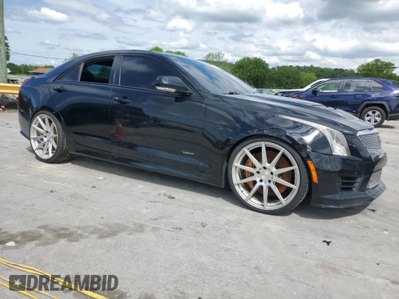 2016 Cadillac ATS-V with VIN 1G6AN5SYXG0153410, listed as a Copart auction lot 54122365 with 73,771 mi miles and Clean Title. Bid and sale history available at carsss.com. Image 4.