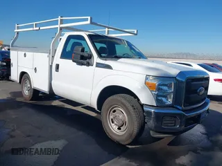 2015 Ford F-250 XL with VIN 1FDBF2A64FEB00678, listed as a IAAI auction lot 42239611 with 108,040 mi miles and . Bid and sale history available at DreamBid. Image 13.