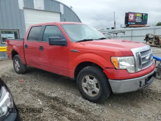 2009 Ford F-150 XL with VIN 1FTRW12889FA57183, listed as a Copart auction lot 58434525 with 207,526 mi miles and Salvage title. Bid and sale history available at DreamBid. Image 4.