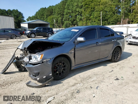 2010 Mitsubishi Lancer ES with VIN JA32U2FU8AU010321, listed as a Copart auction lot 68088294 with 157,903 mi miles and Salvage Title. Bid and sale history available at carsss.com. Image 1.