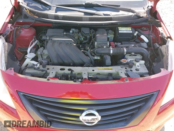 2014 Nissan Versa SV with VIN 3N1CN7AP3EL847465, listed as a IAAI auction lot 41988411 with 128,773 mi miles. Bid and sale history available at carsss.com. Image 10.
