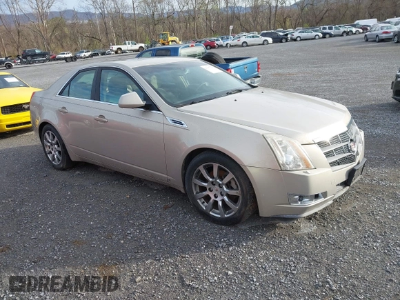 2009 Cadillac CTS AWD w/1SB with VIN 1G6DT57V090154165, listed as a IAAI auction lot 41907798 with 167,874 mi miles. Bid and sale history available at carsss.com. Image 1.