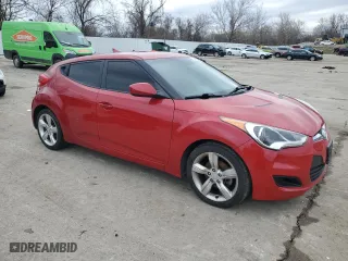 2015 Hyundai Veloster with VIN KMHTC6AD4FU229741, listed as a Copart auction lot 44585985 with 124,790 mi miles and Clean Title. Bid and sale history available at carsss.com. Image 4.