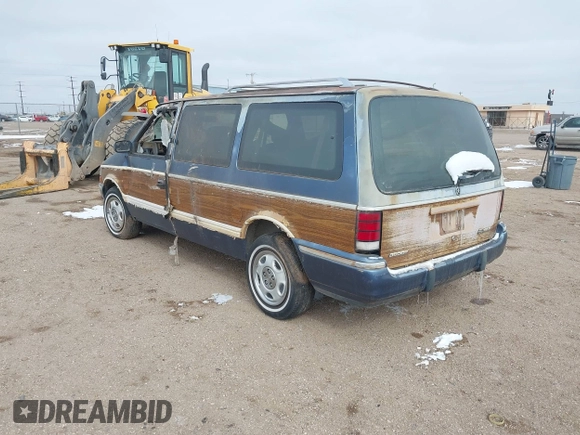 1991 Dodge Grand Caravan with VIN 1B4GK54R4MX558183, listed as a IAAI auction lot 41604086 with 210,400 mi miles and . Bid and sale history available at DreamBid. Image 3.