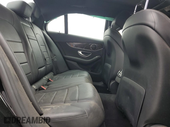 2018 Mercedes-Benz C with VIN WDDWF4JB9JR389174, listed as a Copart auction lot 55752745 with 53,332 mi miles and Clean Title. Bid and sale history available at DreamBid. Image 10.