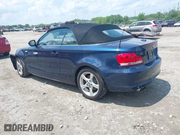 2012 BMW 1 Series 128i with VIN WBAUN1C56CVR00132, listed as a IAAI auction lot 42387792 with 122,741 mi miles and . Bid and sale history available at DreamBid. Image 3.