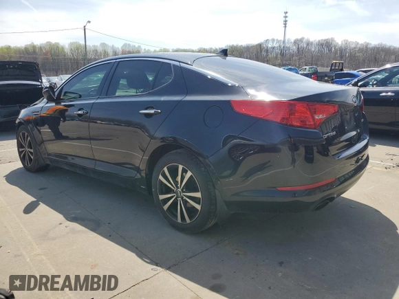 2012 Kia Optima EX with VIN 5XXGN4A75CG086010, listed as a Copart auction lot 51249335 with 193,013 mi miles and Salvage Title. Bid and sale history available at carsss.com. Image 2.