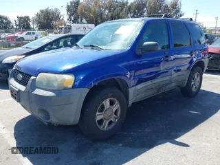 2005 Ford Escape XLS Value with VIN 1FMYU02Z85KD90338, listed as a IAAI auction lot 41916569 with 174,870 mi miles. Bid and sale history available at carsss.com. Image 2.