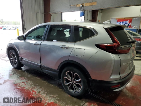 2022 Honda CR-V EX z VIN 2HKRW2H54NH618370, wystawiony jako Copart lot #55121265 z przebiegiem 97 231 mil mil oraz Szkoda całkowita • Salvage title. Historia ofert i sprzedaży dostępna na DreamBid. Obrazek 2.