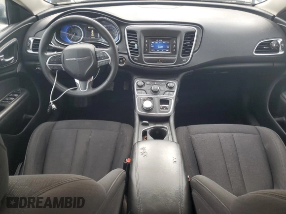 2015 Chrysler 200 Limited with VIN 1C3CCCAB9FN583805, listed as a Copart auction lot 57056495 with 132,445 mi miles and Salvage title. Bid and sale history available at DreamBid. Image 8.