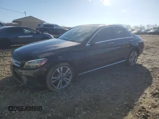 2020 Mercedes-Benz C 300 with VIN 55SWF8EB4LU333243, listed as a Copart auction lot 48004455 with 22,942 mi miles and Salvage Title. Bid and sale history available at DreamBid. Image 1.