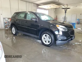 2016 Chevrolet Equinox LS with VIN 2GNFLEEK5G6260895, listed as a Copart auction lot 47980475 with 65,405 mi miles and Salvage Title. Bid and sale history available at DreamBid. Image 4.