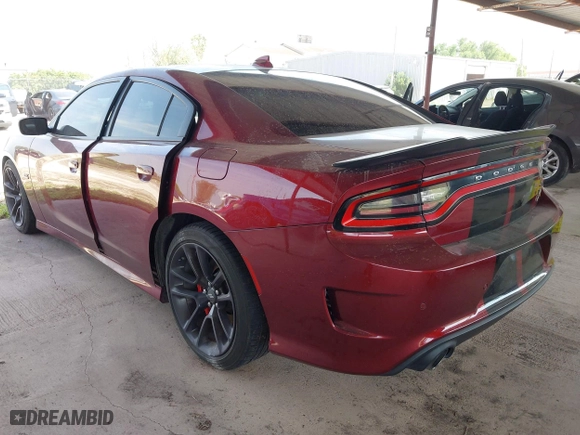 2020 Dodge Charger Scat Pack with VIN 2C3CDXGJXLH132986, listed as a IAAI auction lot 41935340 with 58,162 mi miles. Bid and sale history available at carsss.com. Image 3.