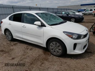 2020 Kia Rio LX with VIN 3KPA24AD1LE363331, listed as a Copart auction lot 66806484 with 36,537 mi miles and Salvage Title. Bid and sale history available at carsss.com. Image 4.