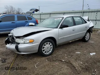 2001 Buick Century Custom with VIN 2G4WS52JX11321519, listed as a Copart auction lot 47097495 with 136,390 mi miles and Salvage Title. Bid and sale history available at carsss.com. Image 1.