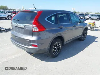 2016 Honda CR-V SE with VIN 5J6RM4H48GL067023, listed as a IAAI auction lot 41975626 with 134,308 mi miles and . Bid and sale history available at carsss.com. Image 4.