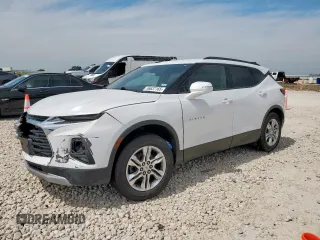 2021 Chevrolet Blazer LT with VIN 3GNKBCRS2MS535720, listed as a Copart auction lot 56637165 with 79,307 mi miles and Salvage title. Bid and sale history available at DreamBid. Image 1.