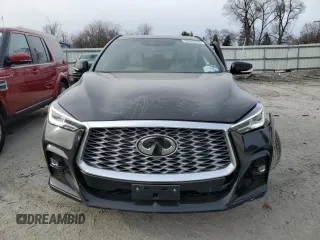 2024 Infiniti QX55 Luxe with VIN 3PCAJ5JR5RF110911, listed as a Copart auction lot 48920455 with 6,495 mi miles and Salvage Title. Bid and sale history available at DreamBid. Image 5.