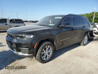 2023 Jeep Grand Cherokee Limited with VIN 1C4RJKBG1P8853478, listed as a Copart auction lot 56348515 with 43,326 mi miles and Salvage title. Bid and sale history available at DreamBid. Image 1.