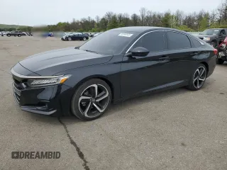 2021 Honda Accord Sport с VIN 1HGCV2F33MA009160, выставлен на аукционе Copart как лот 55248555 с пробегом 39 132 миль миль и Списание • Salvage title. История ставок и продаж доступна на DreamBid. Изображение 1.