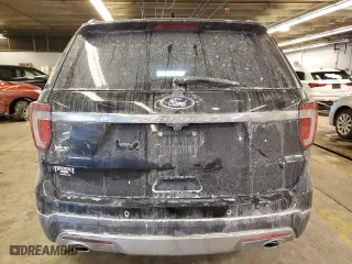 2017 Ford Explorer XLT with VIN 1FM5K7D81HGE20681, listed as a Copart auction lot 45788915 with 66,931 mi miles and Salvage Title. Bid and sale history available at carsss.com. Image 6.