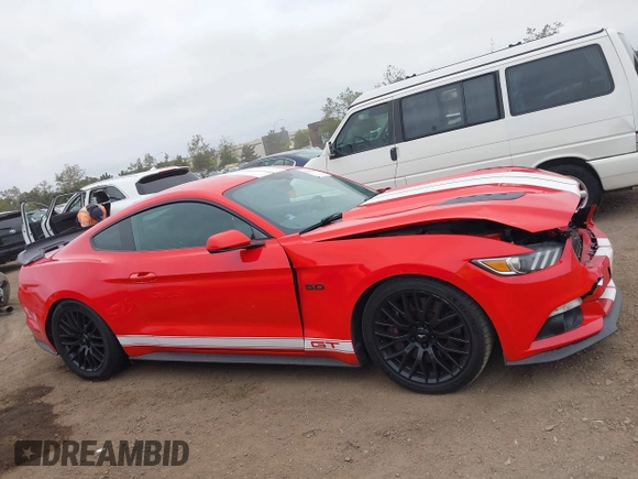 2017 Ford Mustang GT with VIN 1FA6P8CF6H5210482, listed as a IAAI auction lot 42030645 with Not Provided miles and . Bid and sale history available at carsss.com. Image 13.