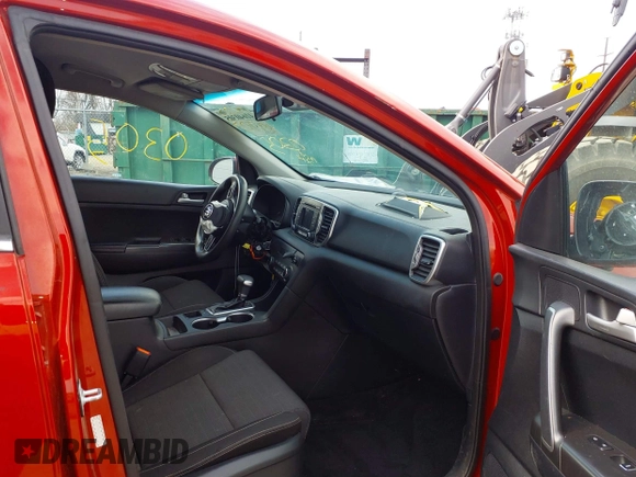 2018 Kia Sportage LX with VIN KNDPM3AC4J7449705, listed as a IAAI auction lot 41640305 with 74,292 mi miles and . Bid and sale history available at carsss.com. Image 5.