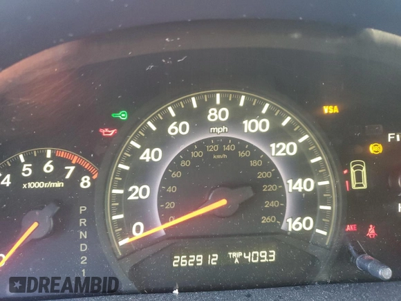 2005 Honda Odyssey EX-L with VIN 5FNRL38645B092814, listed as a Copart auction lot 50587065 with 262,912 mi miles and Salvage Title. Bid and sale history available at carsss.com. Image 9.
