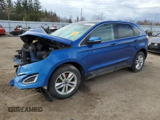 2018 Ford Edge SEL with VIN 2FMPK4J80JBB54014, listed as a Copart auction lot 49746215 with 0 mi miles and Salvage Title. Bid and sale history available at carsss.com. Image 1.