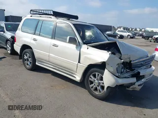 2003 Lexus LX with VIN JTJHT00W533530284, listed as a IAAI auction lot 40605506 with Not Provided miles. Bid and sale history available at carsss.com. Image 1.