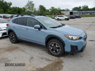 2020 Subaru Crosstrek Premium with VIN JF2GTAECXL8220753, listed as a Copart auction lot 59567835 with 53,857 mi miles and Salvage title. Bid and sale history available at DreamBid. Image 4.