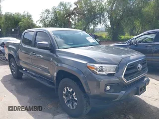 2017 Toyota Tacoma SR5 with VIN 3TMAZ5CN6HM050456, listed as a IAAI auction lot 38968606 with 48,576 mi miles and . Bid and sale history available at DreamBid. Image 1.