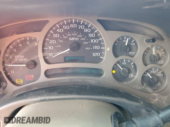 2005 GMC Sierra Denali z VIN 2GTEK63N851148645, wystawiony jako Copart lot #47744365 z przebiegiem 396 452 mil mil oraz Szkody całkowita. Historia ofert i sprzedaży dostępna na DreamBid. Obrazek 9.