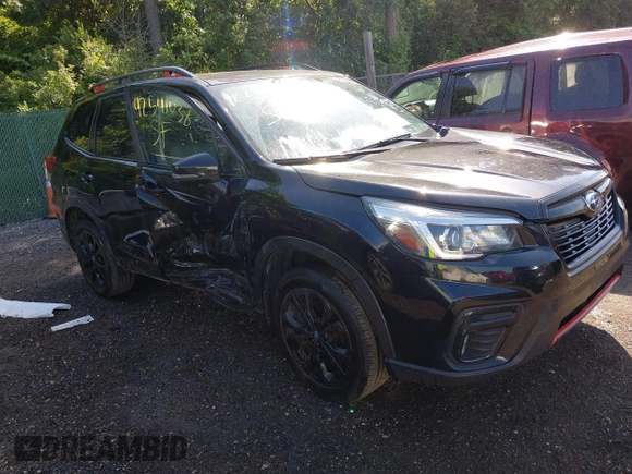 2019 Subaru Forester Special Sports with VIN JF2SKAPCXKH431007, listed as a IAAI auction lot 42541038 with 118,305 mi miles and . Bid and sale history available at DreamBid. Image 1.