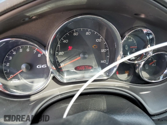 2008 Pontiac G6 1SV Value Leader with VIN 1G2ZF57B084301788, listed as a Copart auction lot 61862245 with 156,675 mi miles and Salvage title. Bid and sale history available at DreamBid. Image 9.
