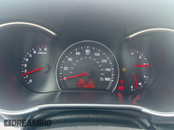 2014 Kia Sorento LX with VIN 5XYKT3A65EG487511, listed as a Copart auction lot 55742755 with 169,239 mi miles and Clean Title. Bid and sale history available at DreamBid. Image 8.