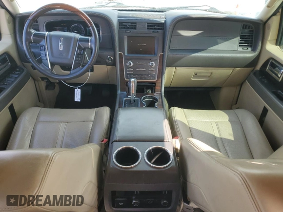 2017 Lincoln Navigator Reserve with VIN 5LMJJ2LT7HEL00080, listed as a Copart auction lot 50795315 with 141,437 mi miles and Salvage title. Bid and sale history available at DreamBid. Image 8.