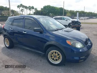 2003 Toyota Matrix Std with VIN 2T1KR32E33C046747, listed as a IAAI auction lot 41842857 with 136,420 mi miles. Bid and sale history available at carsss.com. Image 1.