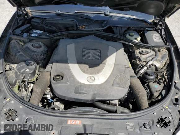 2007 Mercedes-Benz CL 5.5L V8 with VIN WDDEJ71X47A002366, listed as a Copart auction lot 50955625 with 216,096 mi miles and Salvage Title. Bid and sale history available at carsss.com. Image 11.